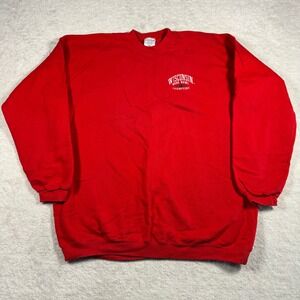 Santee Sweatshirt Mens XXL Red Wisconsin 1999 Rose Bowl Champions Vintage HVYWT